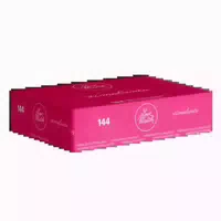 «stimolante» Kondome – 144 Stück, Rippen, Noppen, 54 Mm 144 Kondome 144 St