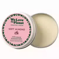 We Love The Planet Vegan Deo Balm Soft Almond Empfindliche Haut 35g