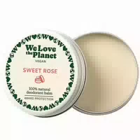We Love The Planet Vegan Deodorant Balsam Sweet Rose 35g