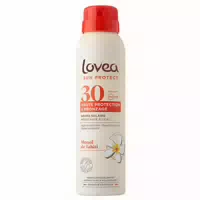 Lovea Nebel mit Hohem Schutz & Bräunung Monoï De Tahiti Spf30 1