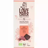 Lovechock Dark Chocolate Dattel Schokolade 69% Bio