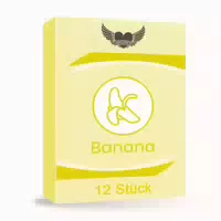 Lovelyness Kondome mit Geschmack Banane 12 Stück 12 st
