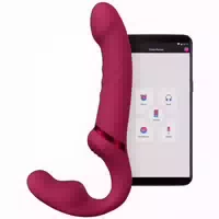 Lovense Lapis Doppelendiger Vibrierender Trägerloser Strap On
