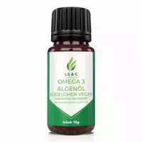 Ls & C Nutrition | Omega 3 Algenöl Kügelchen | mit Natürlichen Inhaltsstoffen