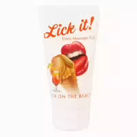 Erotik Gel „lick It! Sex On The Beach“ mit Cocktail Aroma