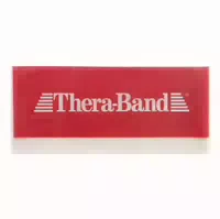 Thera Band Loop 20,5cm Rot Mittel Stark