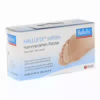 Hallufix Softies Hammerzehenpolster Größe M 36 41 2 St Gelplatten