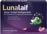 Lunalaif Guter Schlaf Heissgetränk 20 st Beutel