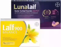 Lunalaif Guter Schlaf Kombi Depot 30 Tabletten Laif 900 Balance 100 Tabletten