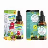 Naturecraft Omega 3 Duo Set – Algenöl Tropfen Kids Vegan Algenöl
