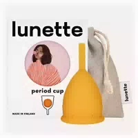 Lunette Menstruationstasse Orange Größe 1 1 St