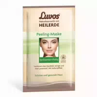 Luvos Heilerde Peeling Maske Naturkosmetik 2x7 5 Ml Gesichtsmaske