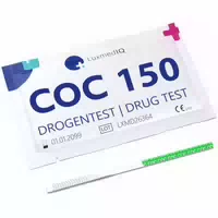Luxmediq Drogenschnelltest für Kokain Urin Drogentest Koks Crack Cutoff 150 Ng ml