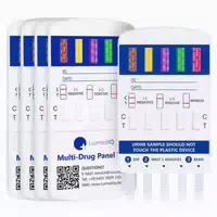 Luxmediq Drogenschnelltest für 10 Drogenarten Urin Drogentest Multi 10 Testkassette