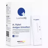 Luxmediq Helicobacter Pylori Test Stuhl Schnelltest bei Magenbeschwerden H Pylori Selbsttest