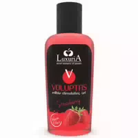 Luxuria Voluptas Edible Stimulating Gel Warming Effectstrawberry