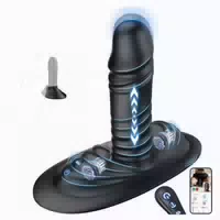 Tagnaff Dildo Vibrator, 8 Stoßfunktion Lecken Vibration 1 st