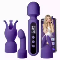 Tagnaff Vibratorensets für Frauen Massagestab mit 3 Anlagen 1 st