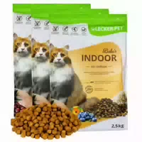 5 kg Lecker Pet Balus Indoor Geflügel Katzenfutter Trockenfutter Vollnahrung