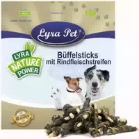 Lyra Pet Büffelsticks Mit Rindfleischstreifen