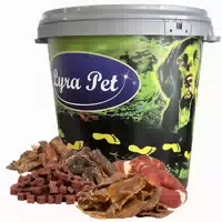 Lyra Pet Hunde Kausnack Probier Mix Rind, Lamm & Ente