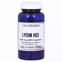 Lysin Hcl 500 Mg Gph Kapseln