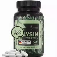 Lysin Tabletten Hochdosiert im Jahresvorrat, Auch bei Herpes, Made in Germany von Vihado