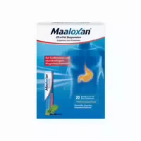 Maaloxan Suspension | bei Sodbrennen | Praktische Portionsbeutel