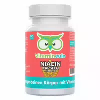 Vitamineule Niacin Kapseln 500 Mg Flush Free 54 G