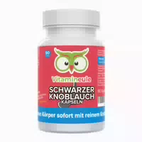 Vitamineule Schwarzer Knoblauch Kapseln 700 Mg 10:1 122 G