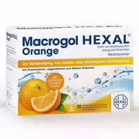 Macrogol Hexal Orange 100 St Beutel