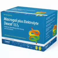 Macrogol Plus Elektrolyte Dexcel 13,7g 10 st Pulver zur Herstellung einer Lösung zum Einnehmen
