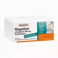 Magaldrat Ratiopharm 800 mg Kautabletten: Schnelle und Effektive Linderung bei Sodbrennen Sowie Magen oder Zwölffingerdarmgeschwüren mit dem Wirkstoff Magaldrat