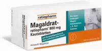 Magaldrat Ratiopharmâ 800 mg Kautabletten
