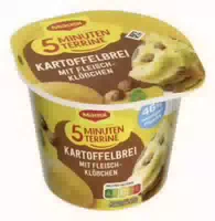 Maggi 5 Minuten Terrine Kartoffelbrei mit Röstzwiebeln & Croûtons