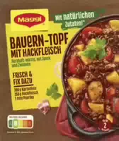 Maggi Fix für Bauern Topf mit Hackfleisch