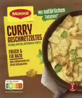 Maggi Fix für Curry Geschnetzeltes