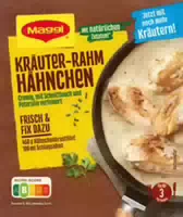 Maggi Fix für Champignon Rahm Hähnchen