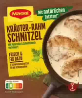 Maggi Fix für Kräuter Rahm Schnitzel