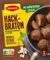 Maggi Fix für Hackbraten
