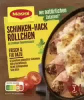 Maggi Fix für Schinken Hack Röllchen