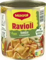 Maggi Gemüse Ravioli ohne Fleisch Vegan