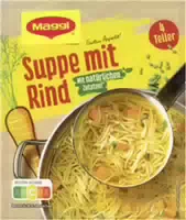 Maggi Klare Suppe mit Rind Universal Würzmittel