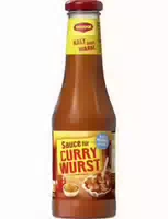 Maggi Internationale Würzsauce Sauce für Currywurst mit Chili