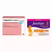 Magnerot Classic N Tabletten Femibion 2 Schwangerschaft Kombip