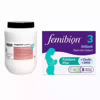 Magnerot Classic N Tabletten Femibion 3 Stillzeit Kombipackung