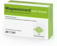 Magnesiocard Forte 10 Mmol Orange Plv Z H E l Z E 20 st Pulver zur Herstellung einer Lösung zum Einnehmen