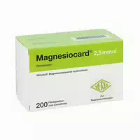 Magnesiocard 2,5 Mmol Filmtabletten 10x100 St Filmtabletten