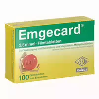 Emgecard 2,5 Mmol Filmtabletten