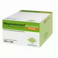 Magnesiocard Forte 10 Mmol Orange Plv Z H E L Z E 20 St Pulver Zur Herstellung Einer Lösung Zum Einnehmen